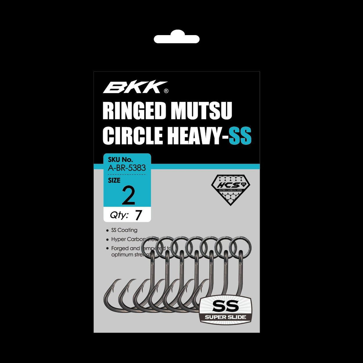 BKK Ringed Mutsu Circle Heavy-SS Hooks - Tackle World