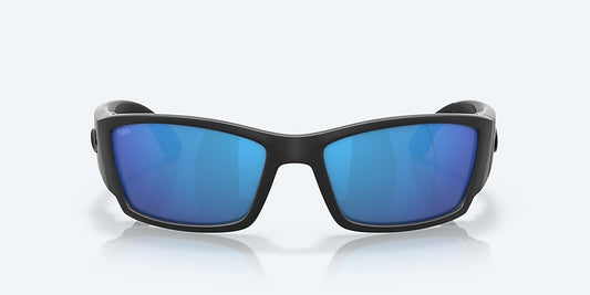 Costa Corbina Blackout Frame With Mirror Blue Lens 580G Polarized Sunglasses