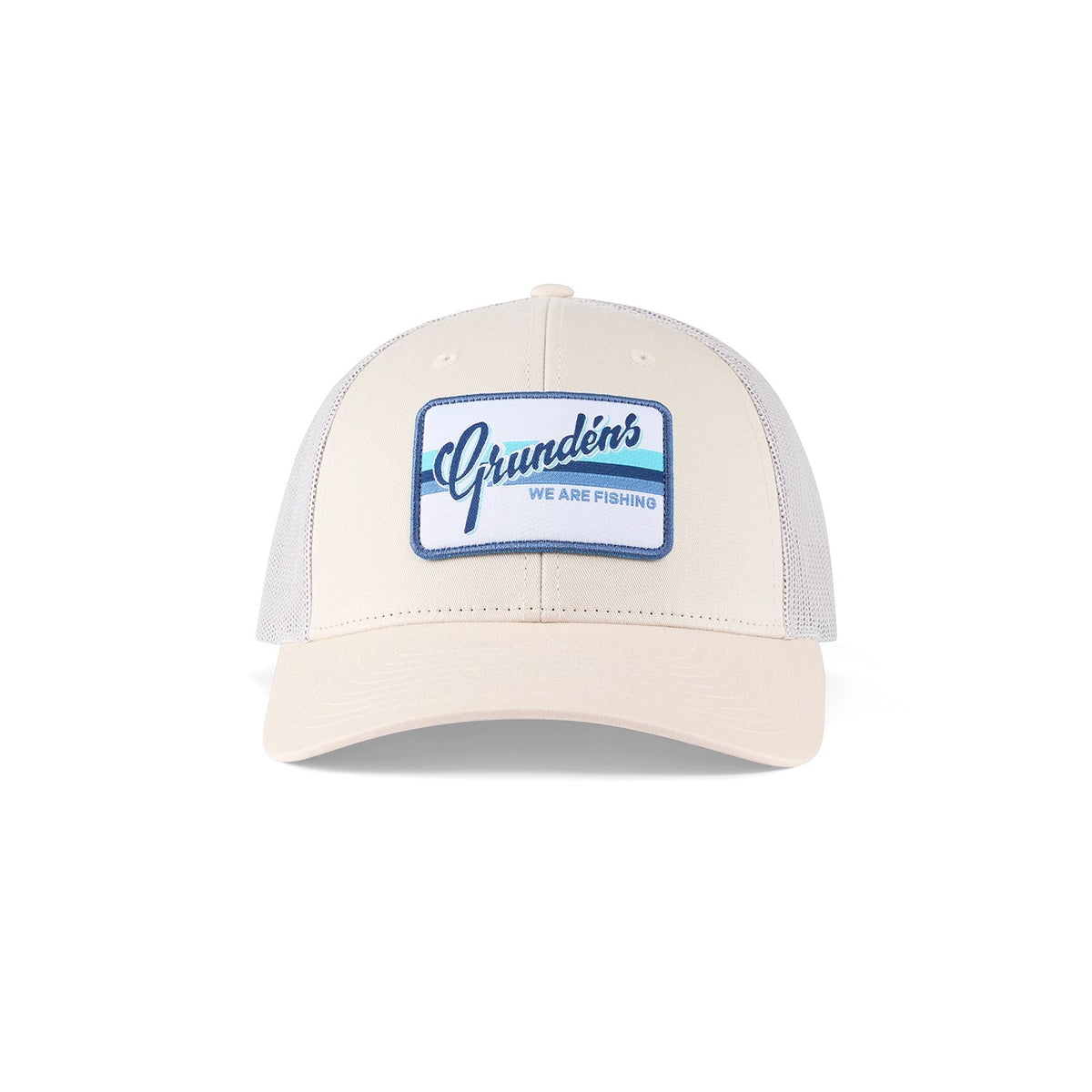 Grundens Low Pro Script Trucker Hat-Apparel-Grundens-Bone-Tackle World