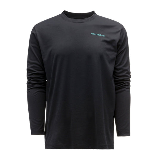 Grundens Bass Popper LS Tech Tee-Apparel-Grundens-Tackle World