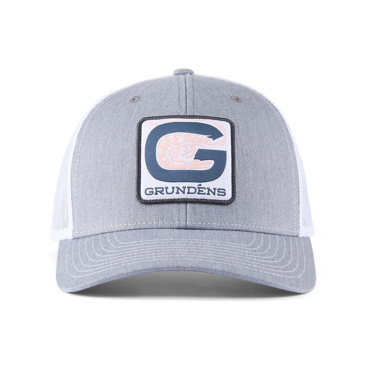 Grundens G-Shrimp Trucker Hat-Apparel-Grundens-Heather Gray-Tackle World