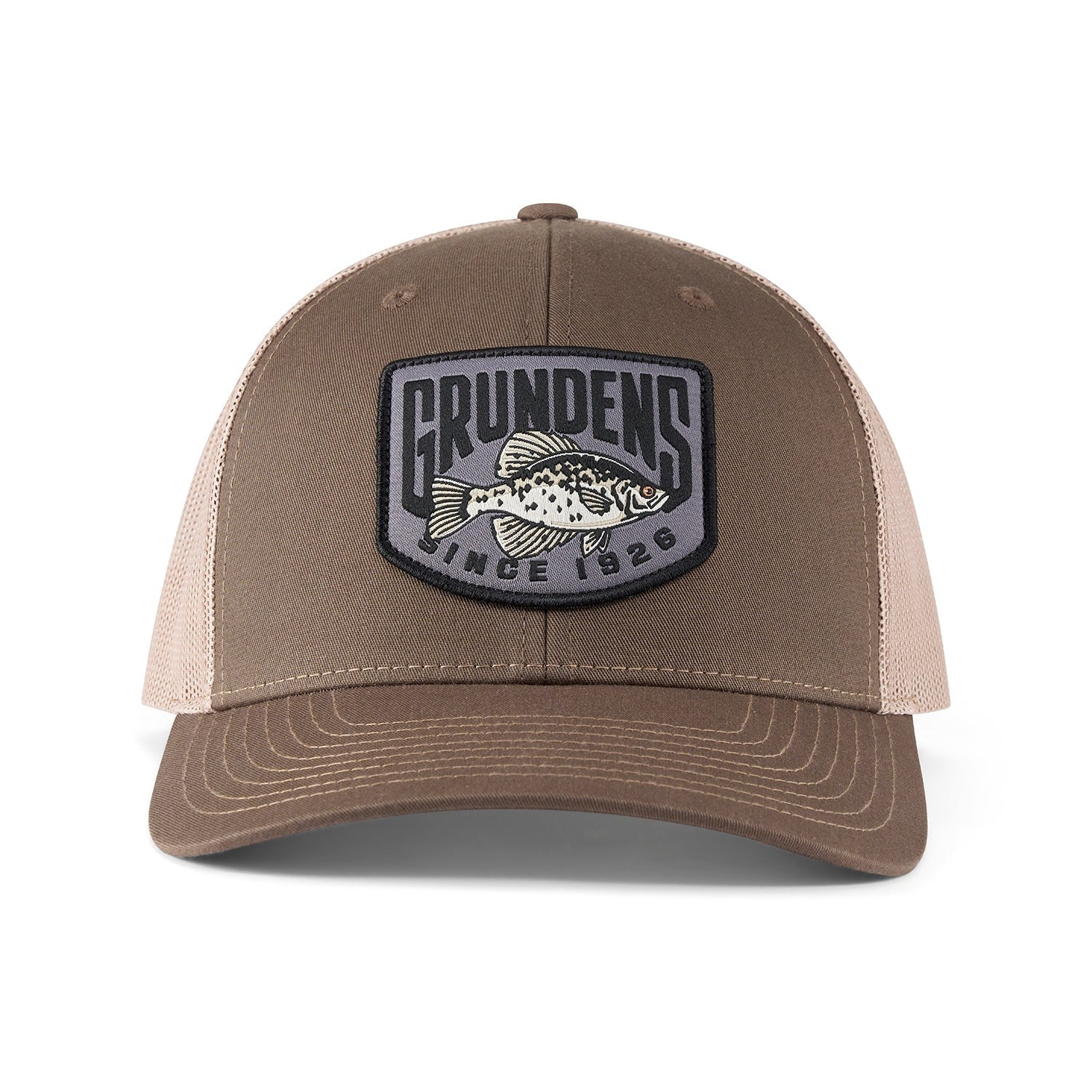 Grundens Crappie Patch Trucker Hat-Apparel-Grundens-Tackle World