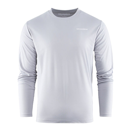 Grundens Striped Bass LS Tech Tee-Apparel-Grundens-Tackle World