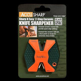 AccuSharp 336C Blaze Orange 2-Step Knife Sharpener-Accessories-AccuSharp-Tackle World