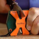 AccuSharp 336C Blaze Orange 2-Step Knife Sharpener-Accessories-AccuSharp-Tackle World