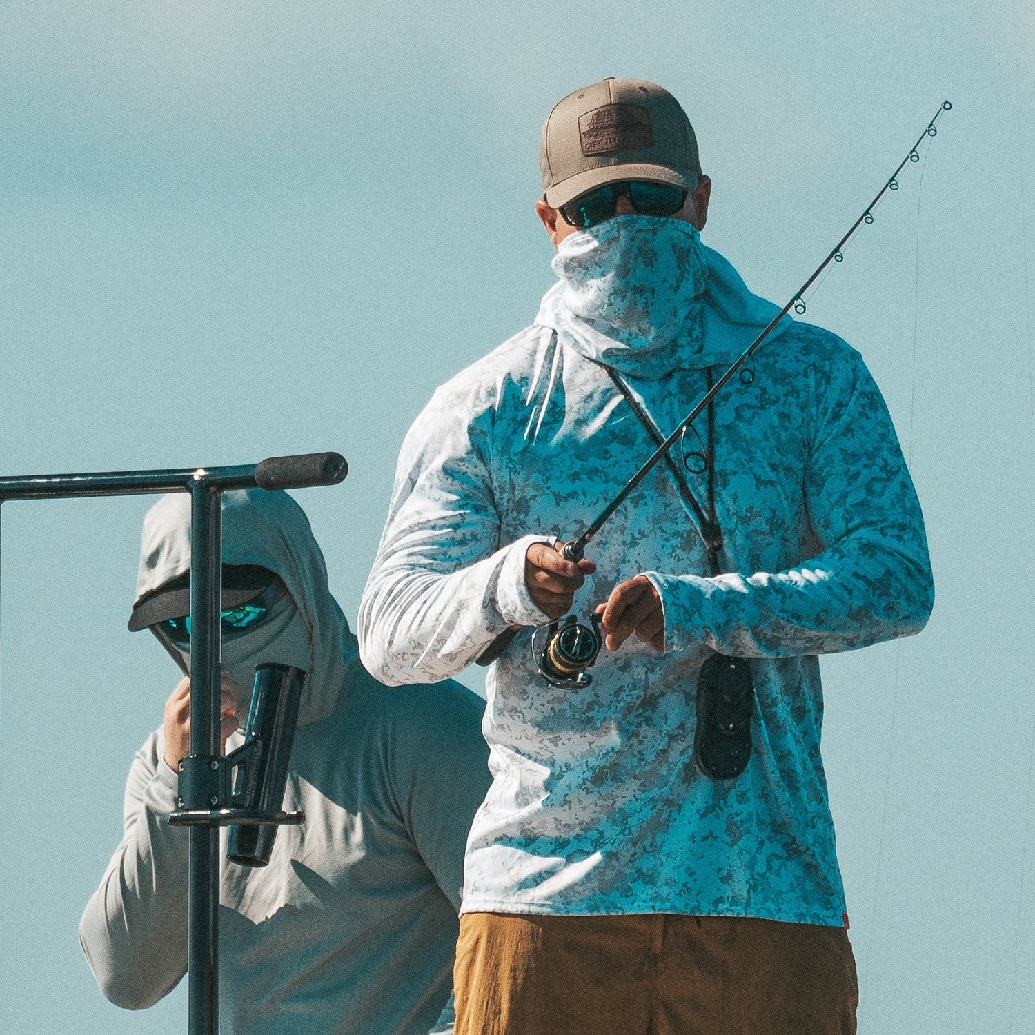 Grundens Tough Sun Masked Hoodie-Apparel-Grundens-Tackle World