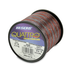 Hi-Seas Quattro Monofilament Line-Line & Leader-Hi-Seas-1/4 lb Spool-12lb-Tackle World