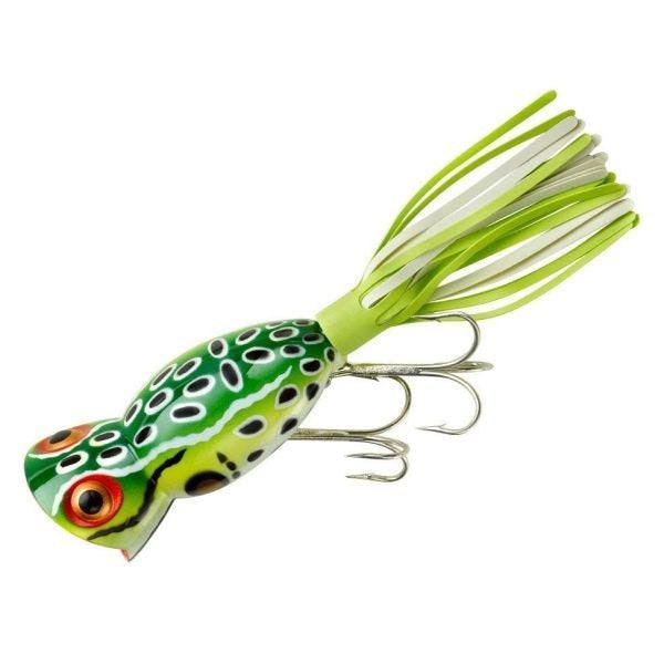 Arbogast Hula Poppers-Lures-Arbogast-Length: 1 1/4" - Weight: 3/16oz-Leopard Frog-Tackle World