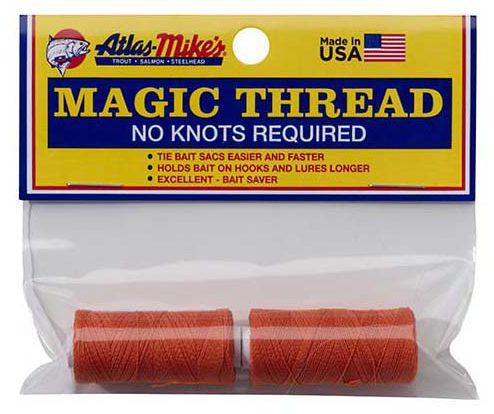 Atlas Mike's Magic Thread-Lures-Atlas Mike's-Color: Orange - Spool: 2 x 100'-Tackle World