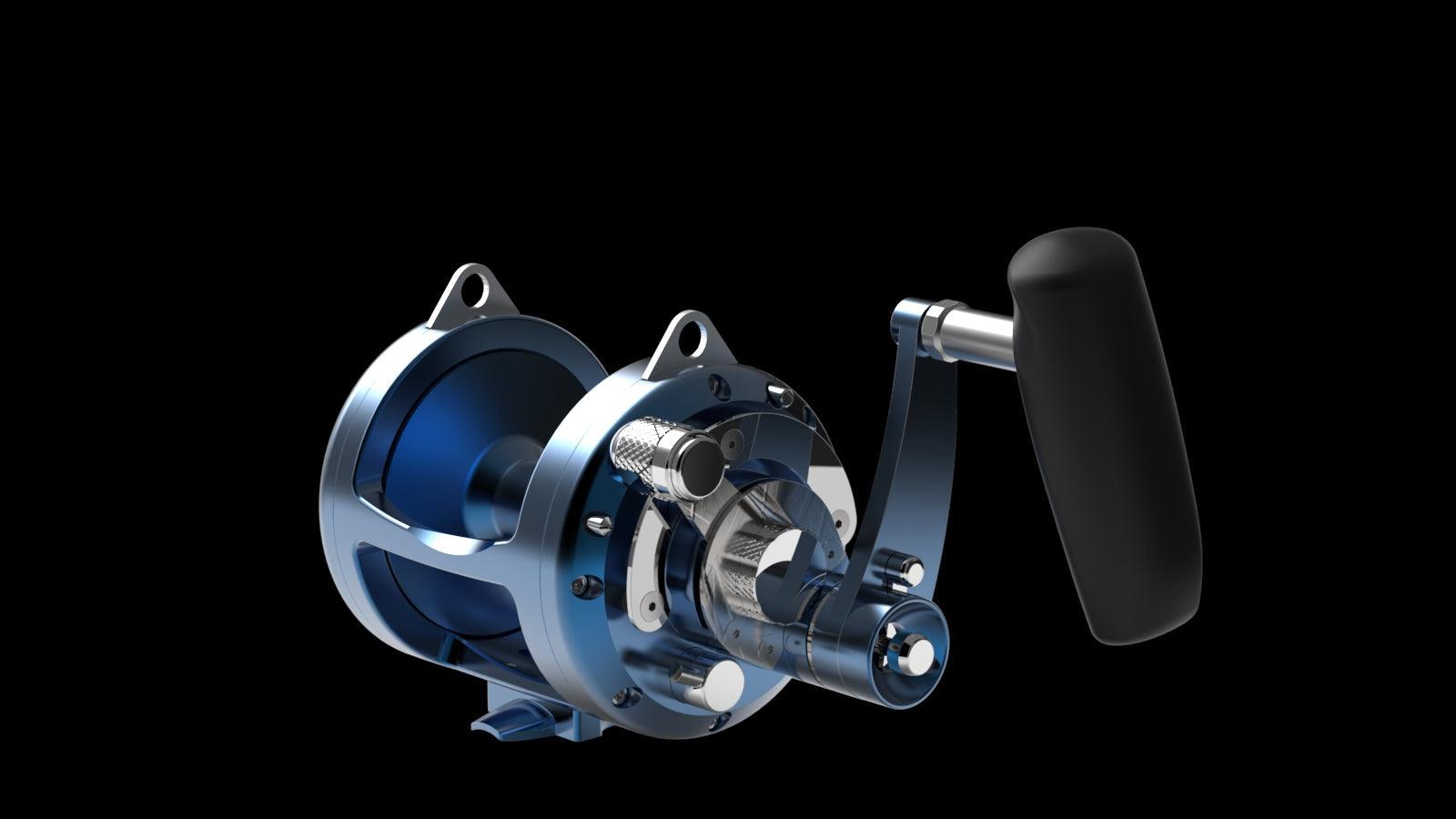 Avet EXW 30/2 2-Speed Lever Drag Reels-Reel-Avet-Blue-Tackle World