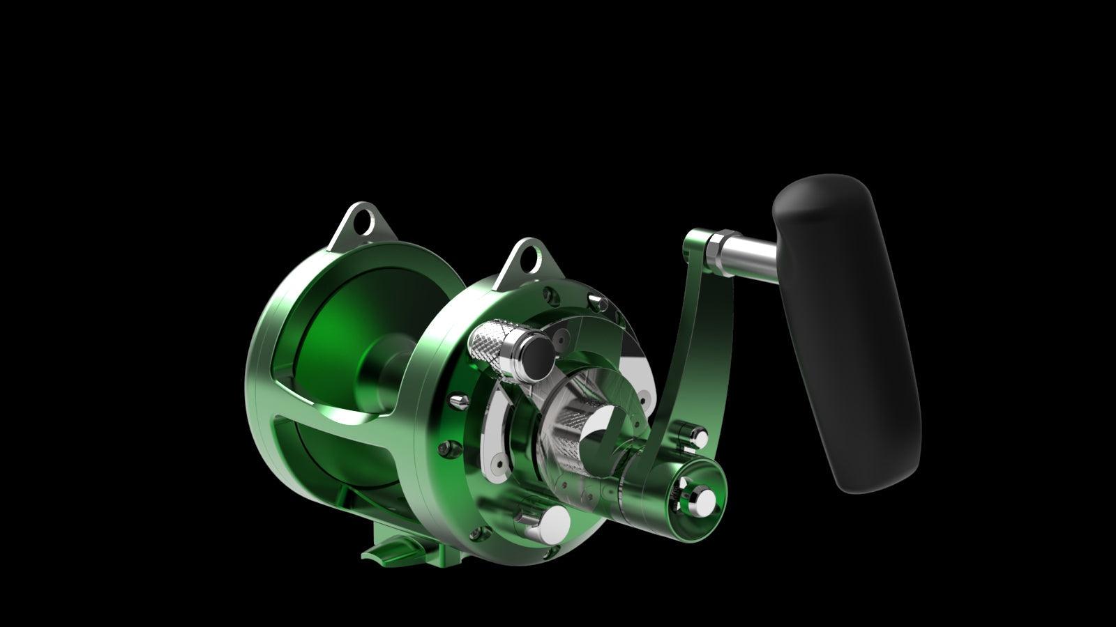 Avet EXW 30/2 2-Speed Lever Drag Reels-Reel-Avet-Green-Tackle World