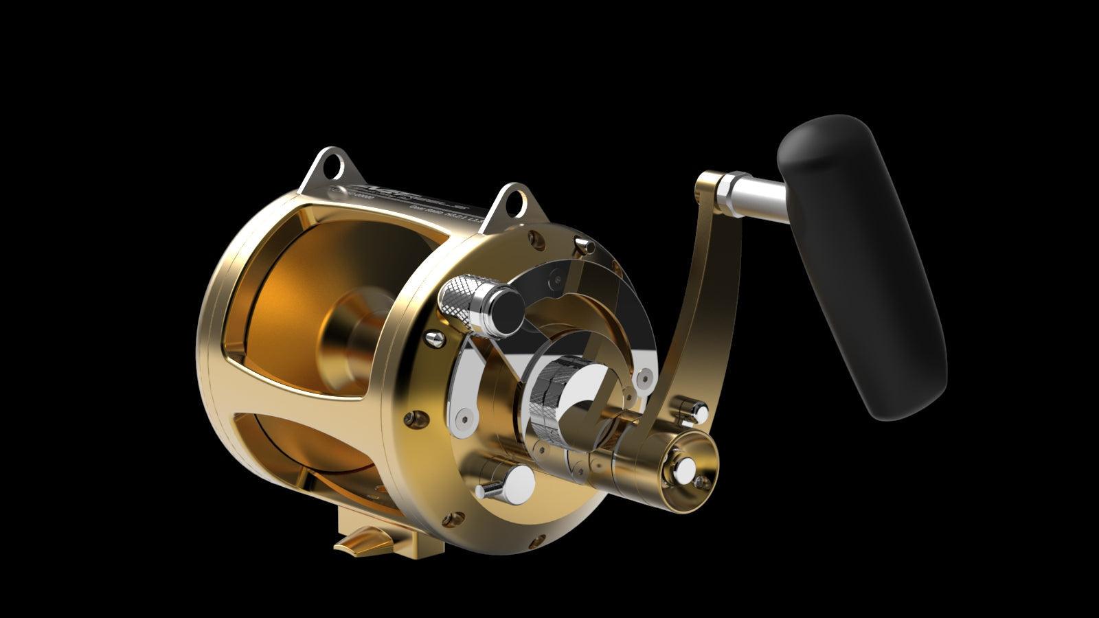 Avet EXW 50/2 2-Speed Lever Drag Reels-Reel-Avet-Gold-Tackle World