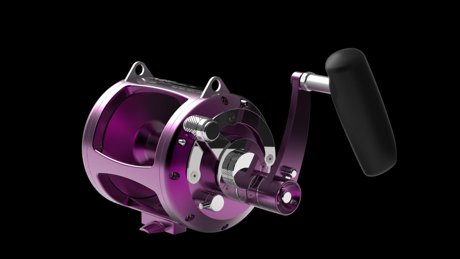 Avet EXW 50/2 2-Speed Lever Drag Reels-Reel-Avet-Purple-Tackle World