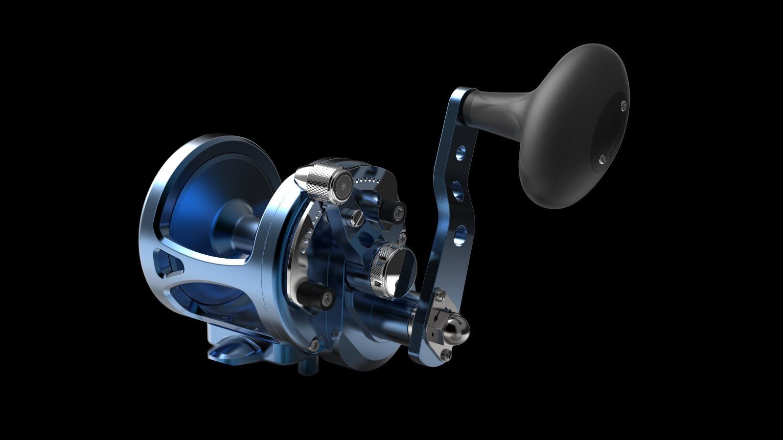 Avet MXL G2 MC Single Speed Lever Drag Reels-Reel-Avet-Blue (with Glide Plate)-Tackle World