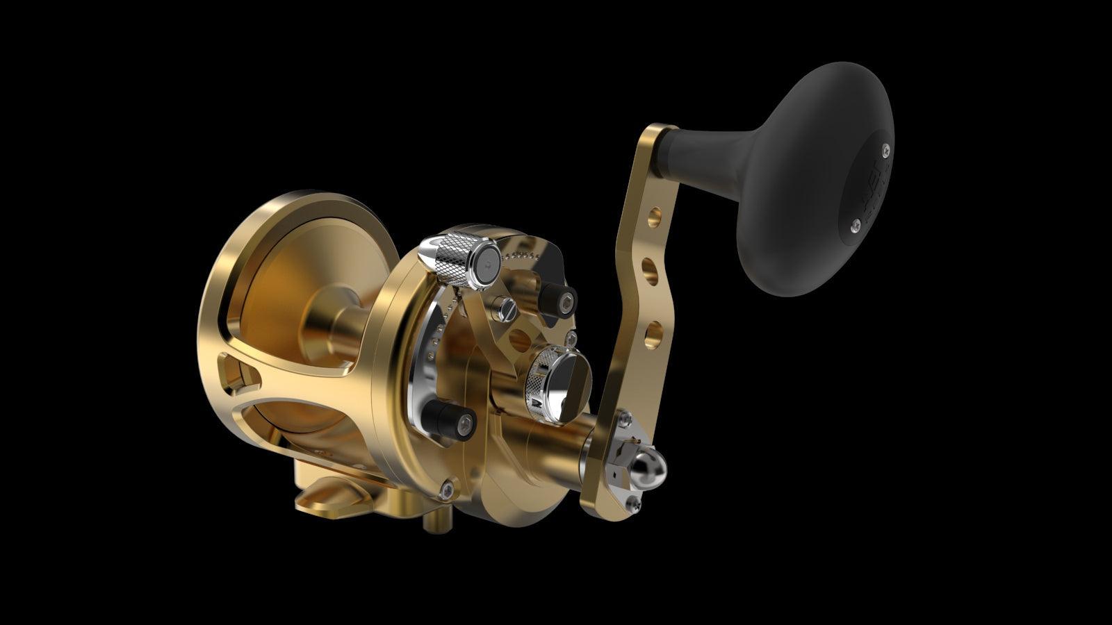 Avet MXL G2 MC Single Speed Lever Drag Reels-Reel-Avet-Gold (with Glide Plate)-Tackle World