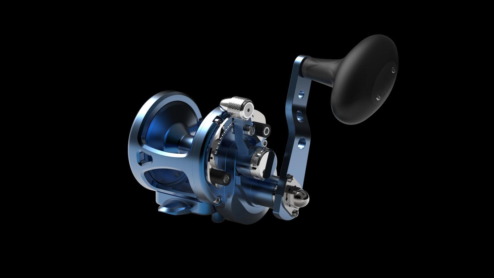 Avet SX G2 Single Speed Lever Drag Reels (Non-MC)-Reel-Avet-Blue (with glide plate)-Tackle World