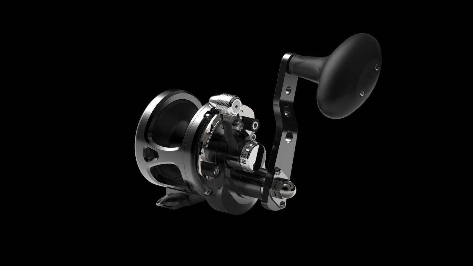 Avet SXJ G2 Single Speed Lever Drag Reels-Reel-Avet-Black (with glide plate)-Tackle World