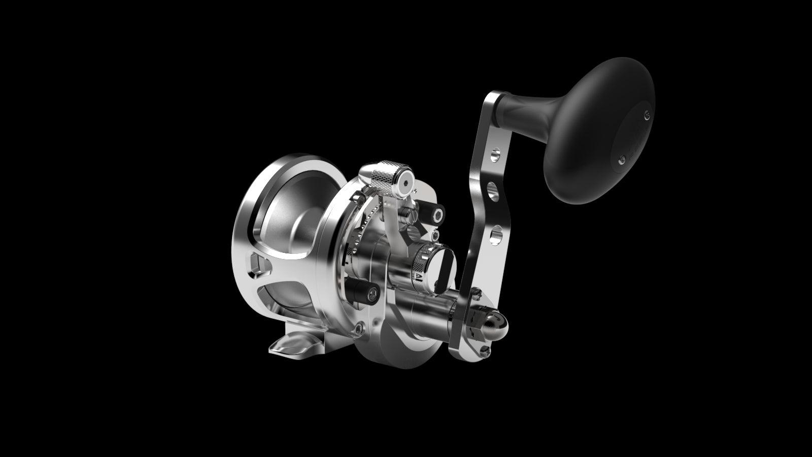 Avet SXJ G2 Single Speed Lever Drag Reels-Reel-Avet-Silver MC (with glide plate)-Tackle World