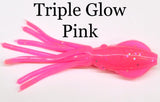 B2Squid Squid Bodies-Lures-B2Squid-Pink-Length: 3" - Q'ty/Pk: 10-Tackle World