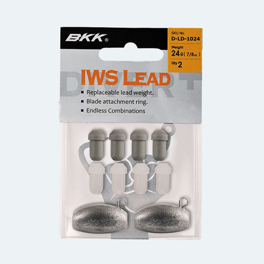 BKK IWS Lead Weights for Titandiver+-Terminal Tackle-BKK-8g (2 Pack)-Tackle World