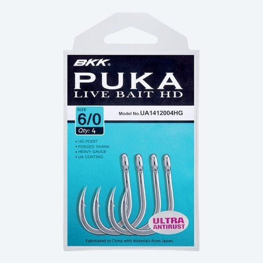 BKK Puka Live Bait HD Hooks-Terminal Tackle-BKK-Tackle World