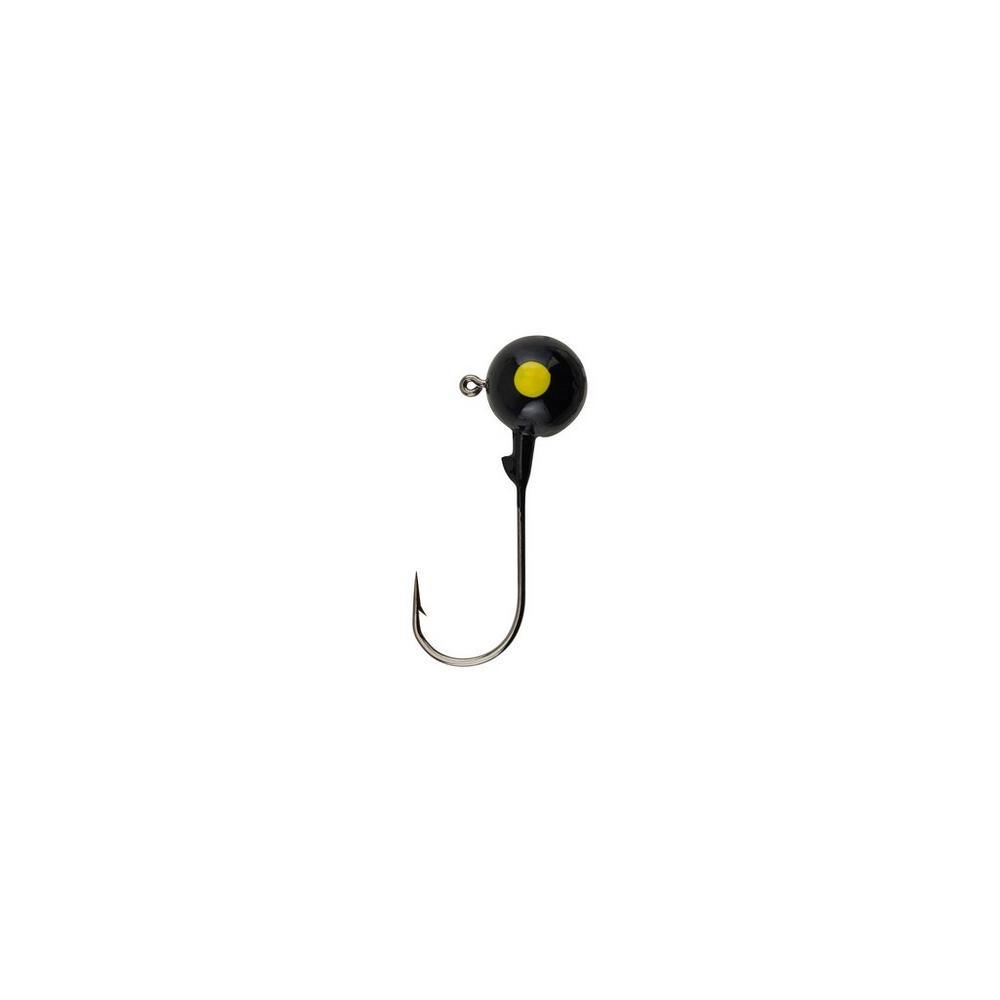 Berkley Essentials Round Ball Jigs-Lures-Berkley-Black-Weight: 1/4oz - Hook Size: 2/0 - Q'ty: 6pk-Tackle World