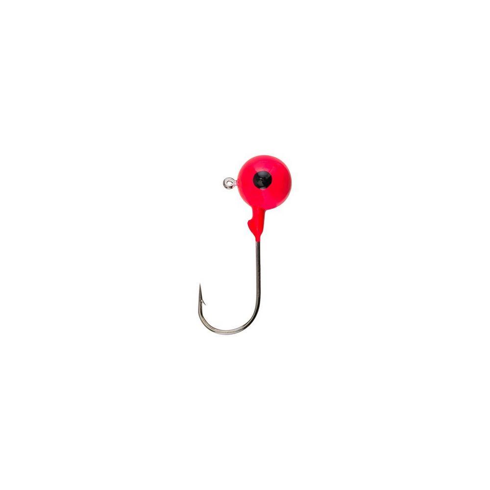 Berkley Essentials Round Ball Jigs-Lures-Berkley-Pink-Weight: 1/4oz - Hook Size: 2/0 - Q'ty: 6pk-Tackle World