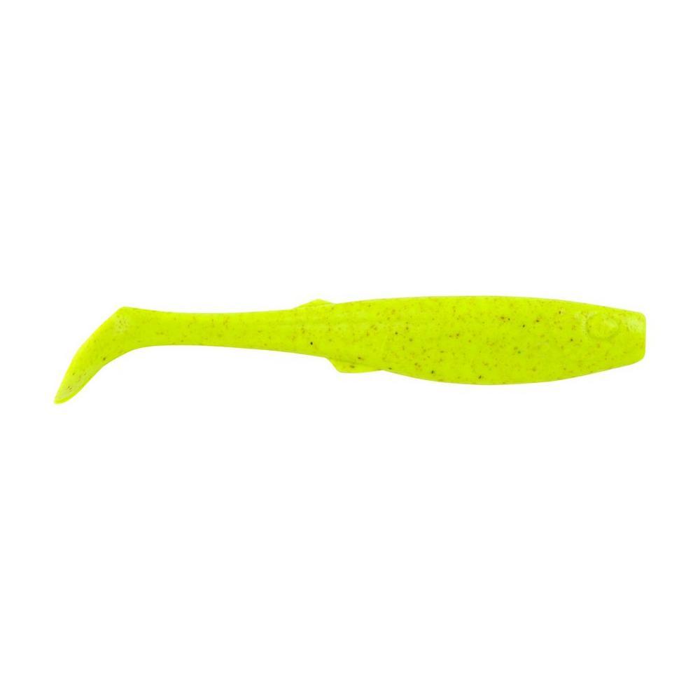 Berkley Gulp! Saltwater Paddleshad Soft Baits-Lures-Berkley-Size: 5" - Color: Chartreuse - Q'ty: 3pk-Tackle World