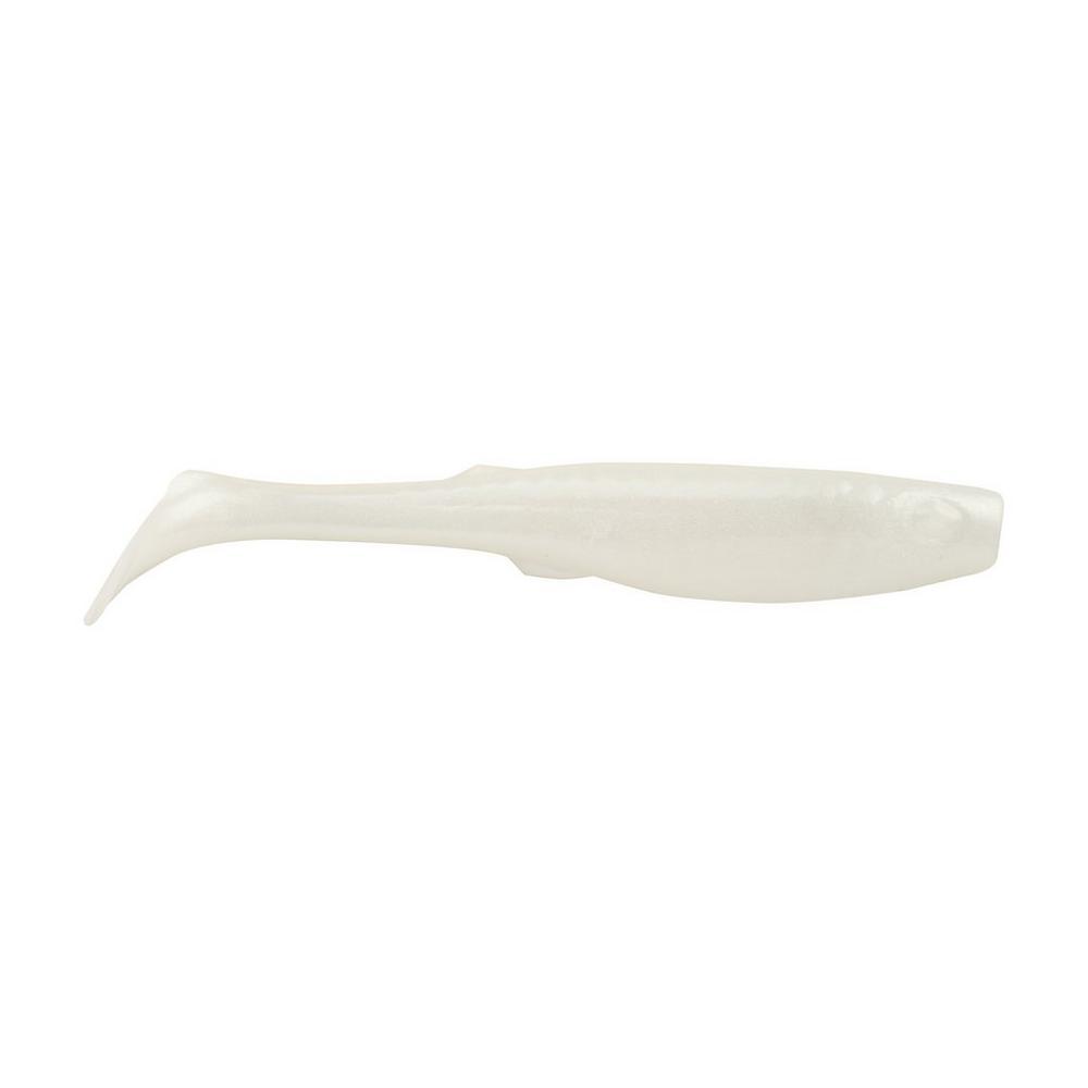 Berkley Gulp! Saltwater Paddleshad Soft Baits-Lures-Berkley-Size: 5" - Color: Pearl White - Q'ty: 3pk-Tackle World