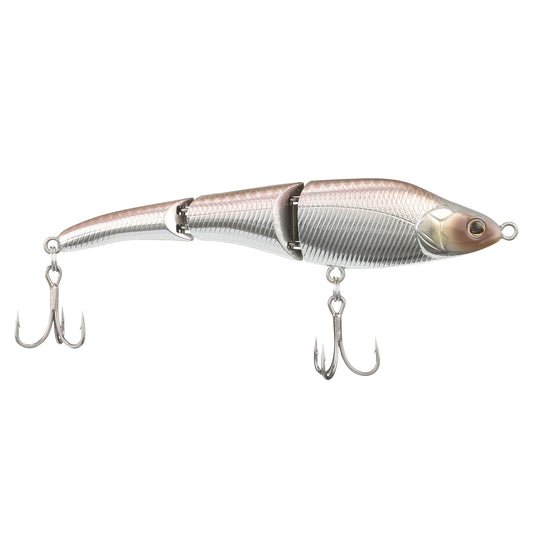 Berkley Magic Swimmer Freshwater Jointed Harbait-Lures-Berkley-Morning Dawn Chrome-Length: 3.75" Weight: 3/8OZ-Tackle World