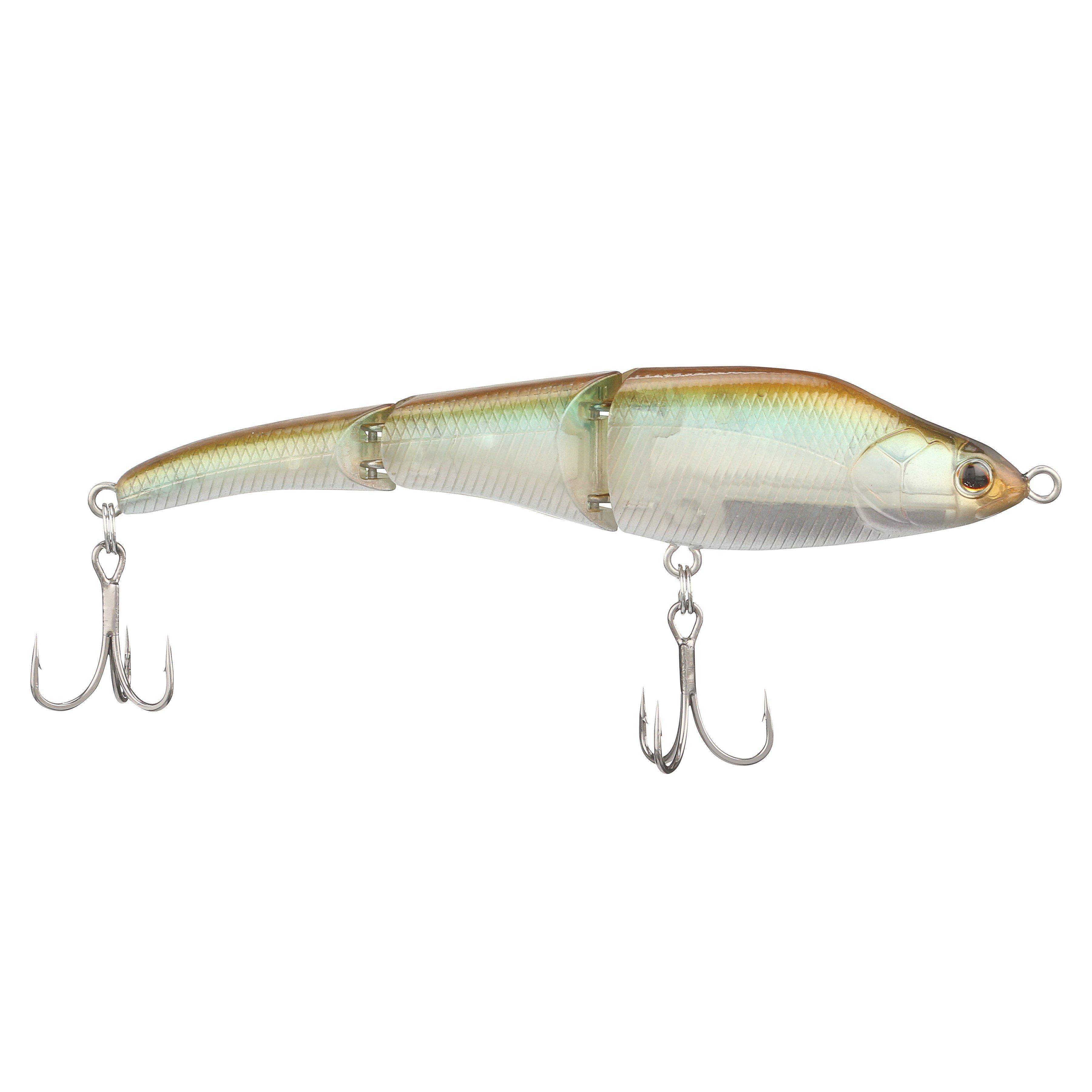 Berkley Magic Swimmer Freshwater Jointed Harbait-Lures-Berkley-Perfect Ghost-Length: 3.75" Weight: 3/8OZ-Tackle World