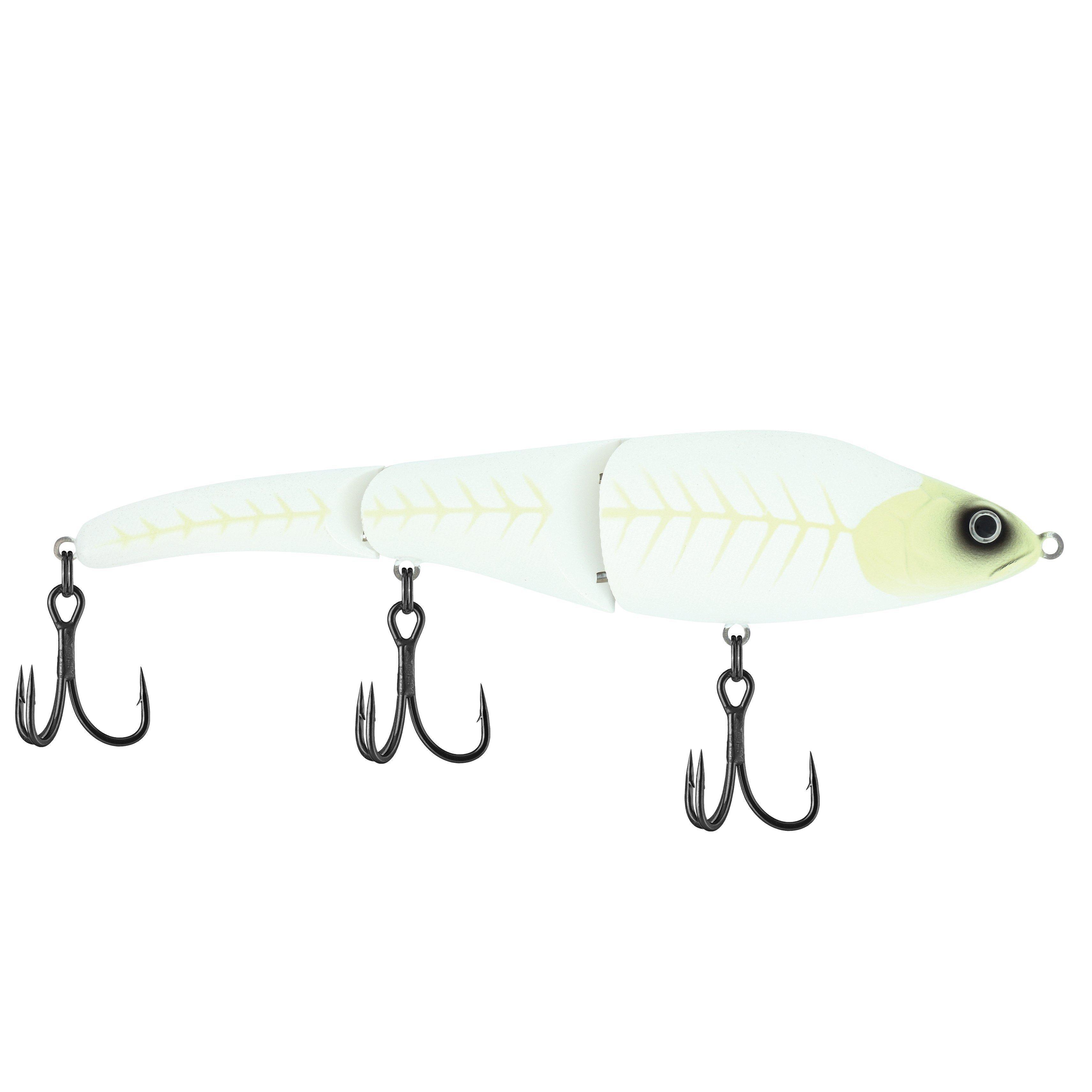 Berkley Magic Swimmer Saltwater Jointed Harbait-Lures-Berkley-Ghostescent-9" 4-1/2oz-Tackle World