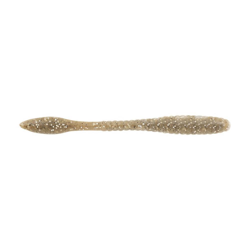 Berkley PowerBait MaxScent Flat Worms-Lures-Berkley-3.6"-Brown Back-Tackle World