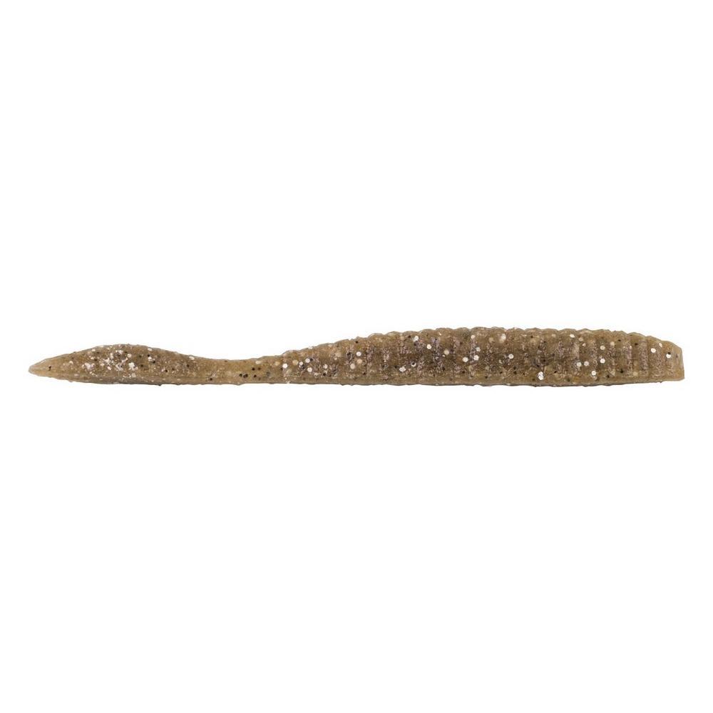 Berkley PowerBait MaxScent Flat Worms-Lures-Berkley-3.6"-Natural Shad-Tackle World