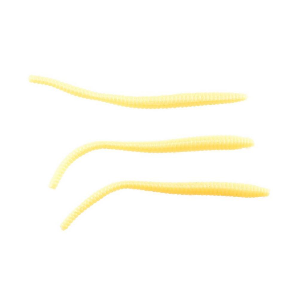 Berkley PowerBait Power Floating Trout Worm-Lures-Berkley-Length: 3" - Q'ty: 15pk-Cheese-Tackle World