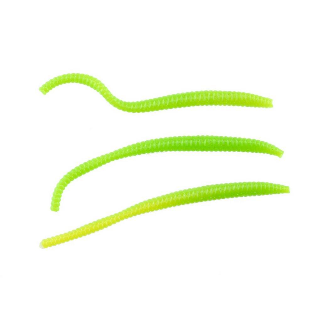 Berkley PowerBait Power Floating Trout Worm-Lures-Berkley-Length: 3" - Q'ty: 15pk-Green Chartreuse-Tackle World