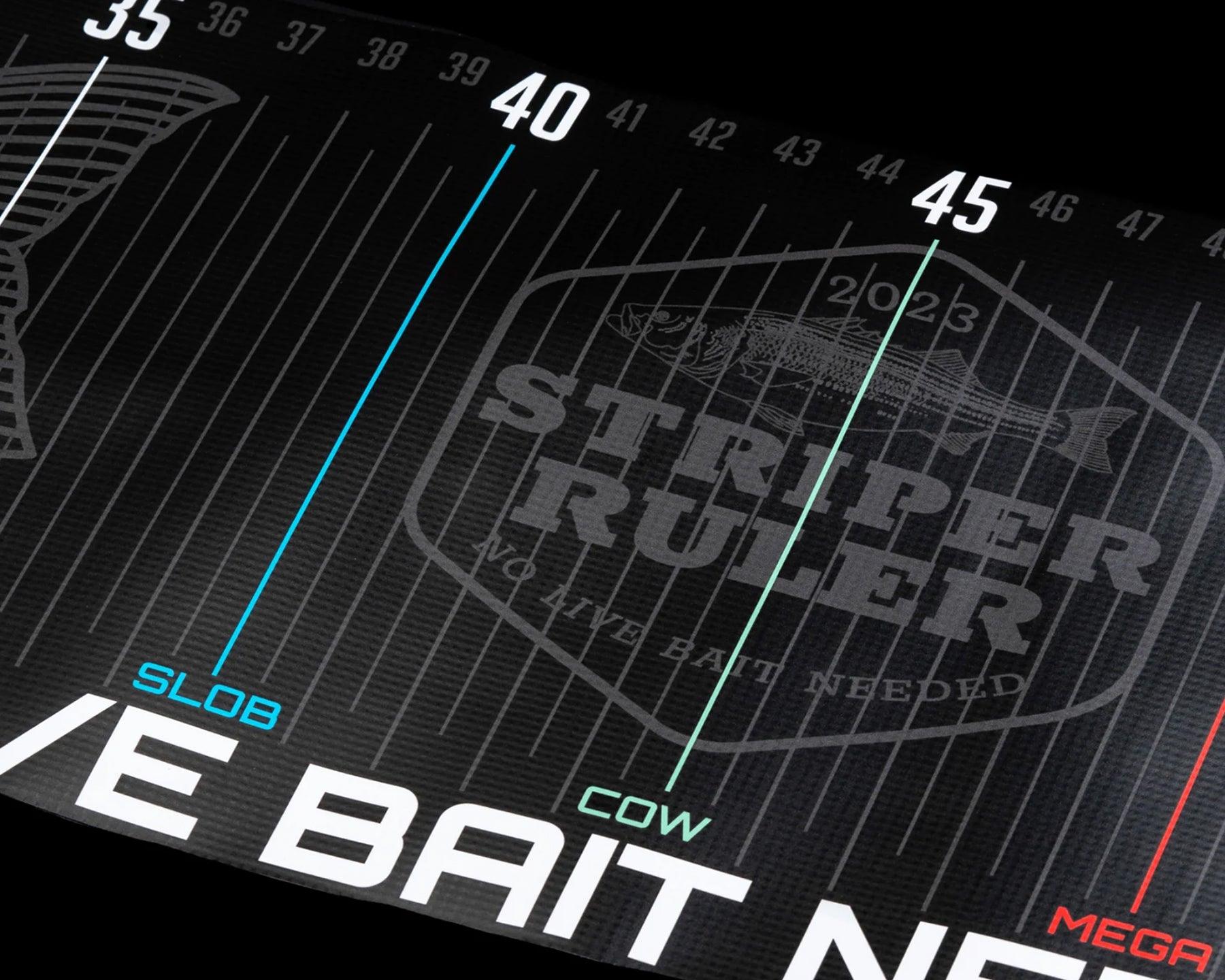 NLBN - No Live Bait Needed Big Striper Ruler - Tackle World