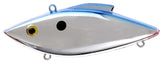 Bill Lewis Rat-L-Trap Magnum Trap Lipless Crankbaits-Lures-Bill Lewis-Weight: 3/4oz-Chrome Blue Back-Tackle World