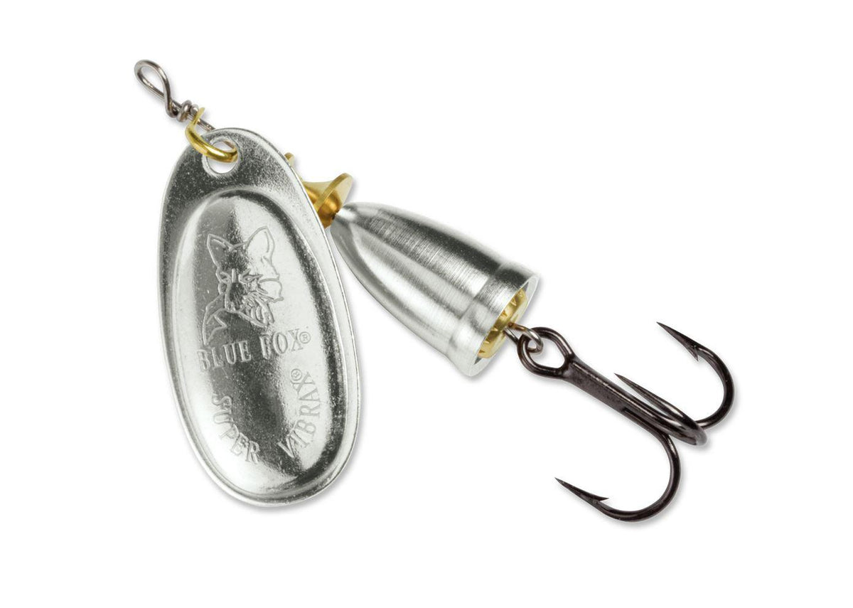 Blue Fox Classic Vibrax Inline Spinners-Lures-Blue Fox-7/64oz-Silver/Silver-Tackle World