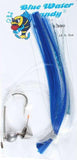 Blue Water Candy Skirted Ballyhoo Rigs-Terminal Tackle-Blue Water Candy-Blue/White-Hook Size: 7/0 - 100lb Monofilament-Tackle World