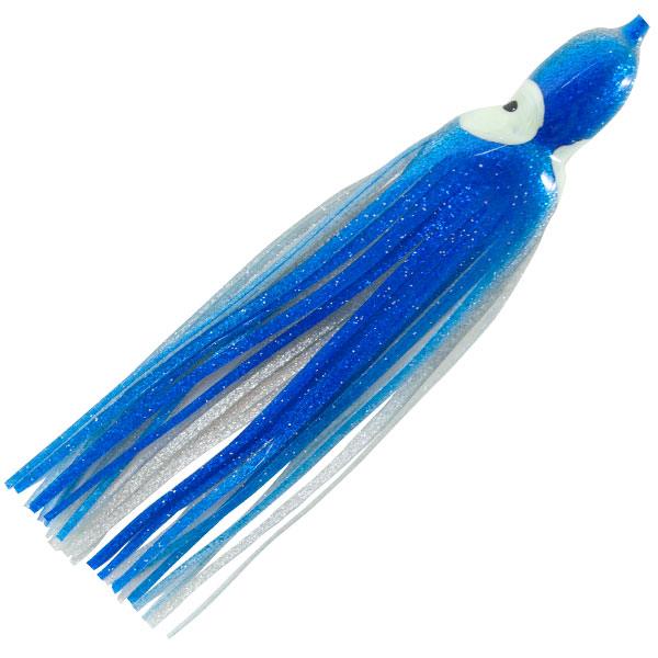 Boone 4 1/4" Squid Skirt Teasers-Lures-Boone-Blue/Silver-Length: 4 1/4" - Q'ty/Pk: 10-Tackle World