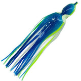 Boone 4 1/4" Squid Skirt Teasers-Lures-Boone-Blue/Silver/Yellow-Length: 4 1/4" - Q'ty/Pk: 10-Tackle World