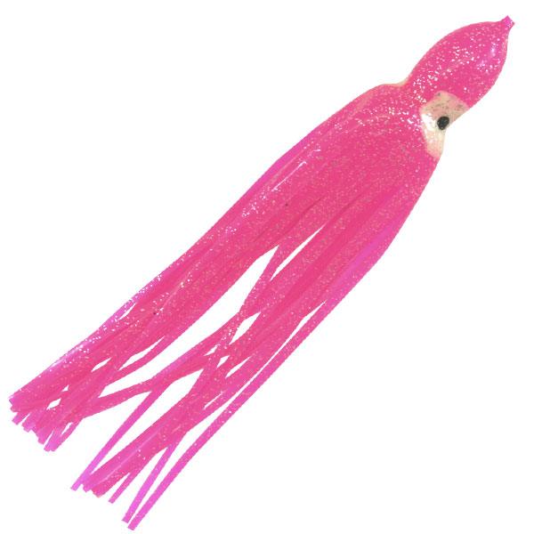 Boone 4 1/4" Squid Skirt Teasers-Lures-Boone-Pink-Length: 4 1/4" - Q'ty/Pk: 10-Tackle World