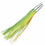 Boone Chrome Jet Unrigged Slant Trolling Lures-Lures-Boone-Chartreuse Green Orange Stripe-Weight: 1oz - Length: 4 3/4"-Tackle World