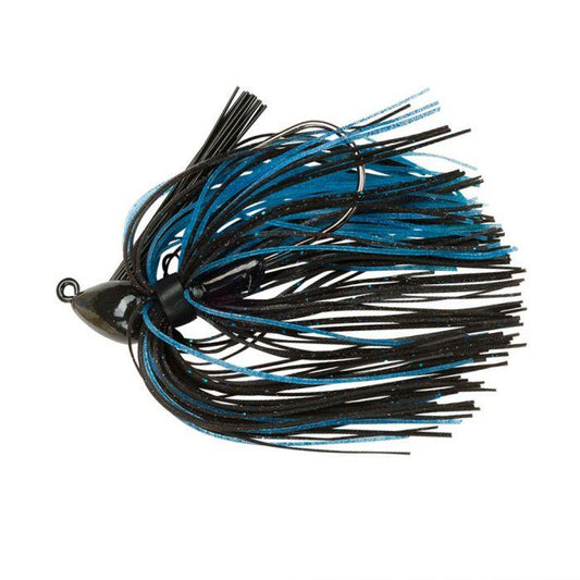 Booyah Baby Boo Jigs-Lures-Booyah-Black/Blue-Weight: 3/16oz-Tackle World