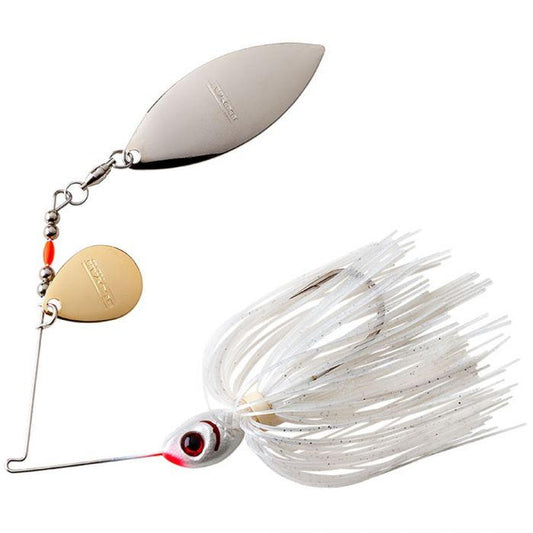 Booyah Tandem Blade Spinnerbaits-Lures-Booyah-Snow White-1/2oz-Tackle World