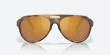 Costa Grand Catalina Matte Tortoise Frame with Gold Mirror Lens 580G Polarized Sunglasses-Sunglasses-Costa-Tackle World