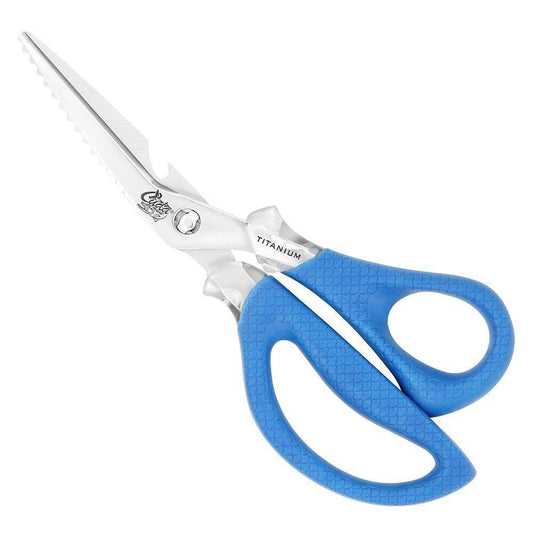 Cuda 18854 8" Titanium Bonded Detachable Marine Shears-Accessories-Cuda-Tackle World