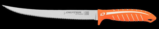 Dexter Dextreme 10" Tiger Edge Scalloped Fillet Knife with Sheath