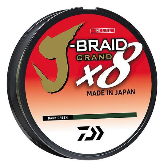 Daiwa J-Braid X8 Grand Braided Line-Line & Leader-Daiwa-Tackle World